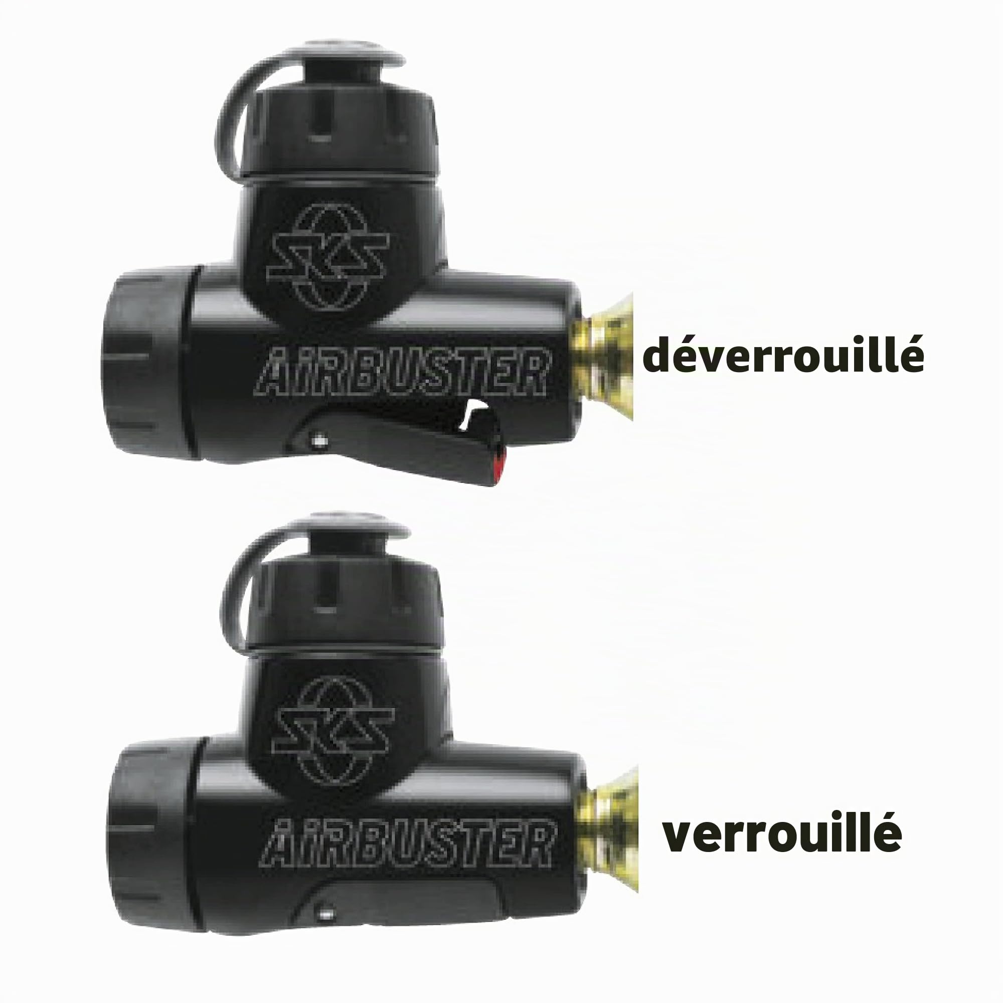 SKS AIRBUSTER Pompe à cartouche (Reversi