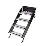 MORryde STP-212 StepAbove Fold-Up RV Entry Step - 4-Step (8