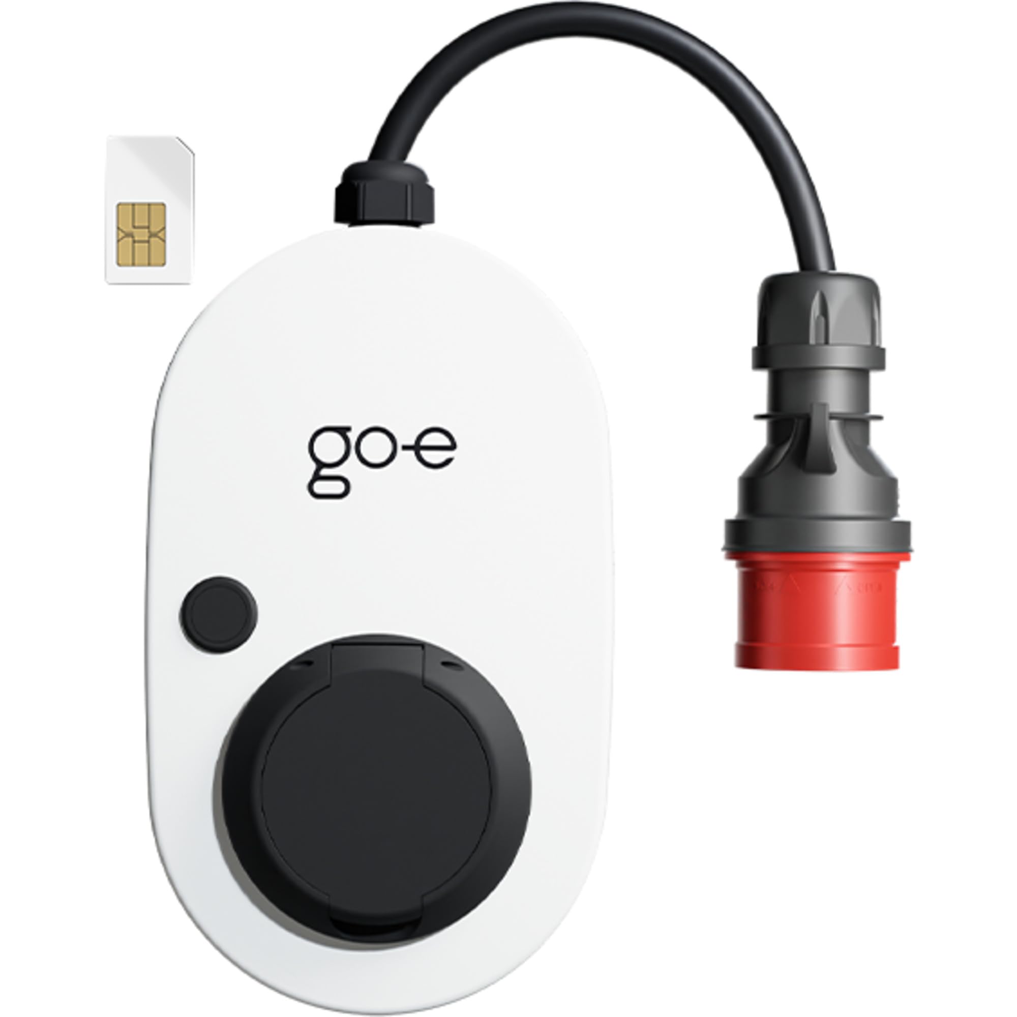 Go-E Elektroauto Ladestation Gemini flex 2.0 GSM 11 kW (Typ 2, 11 kW, 16 A, CEE 16)