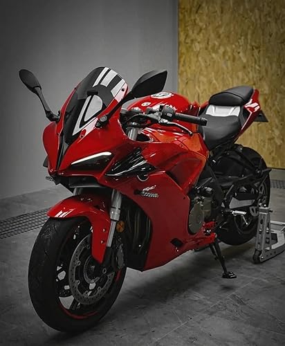 Miniatura 7 de Soporte lateral para motocicleta, soporte ampliador, extensión para Kawasaki para VERSYS 300 1000 para Versys X250 (color azul)