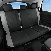 Vista 9 de GIANT PANDA Fundas para asiento delantero de automóvil, de cuero, para asientos individuales de respaldo alto para automóviles, camiones, jeeps