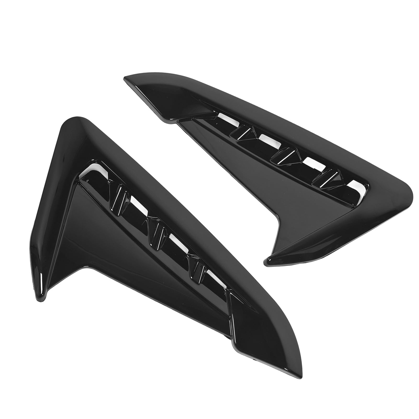 Copertura del Rivestimento della Presa D'aria Laterale, 1 Paio di Finiture per Ventilazione Laterale Parafango Auto Sinistro Destro per X3 G01 X4 G02 M Sport (Nero lucido)