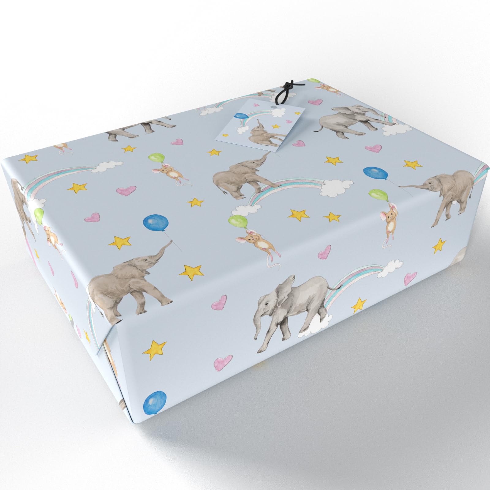 Children's Pink Baby Elephants - ECO Friendly Birthday - View #5
