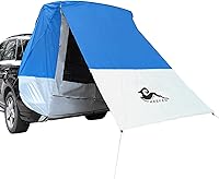 Vista 8 de Carpa Toldo para Auto SUV, UPF 50++ con Bolsa de Almacenamiento Impermeable Portátil, Resistente al Desgarro, Espacio Amplio, Buena Visión