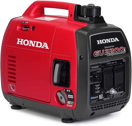 Honda EU2200ITAN1 Generador inversor portátil súper silencioso de 2200 vatios y 120 voltios con CO-Minder - 49 estados