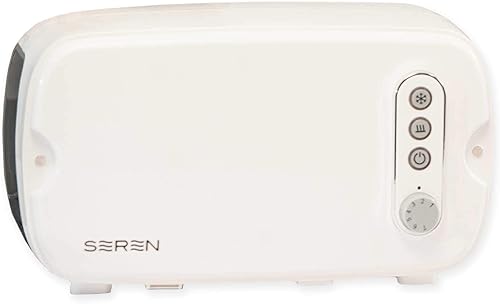 BergHOFF Seren - Tostadora de carga lateral con exterior Cool Touch y bandeja extraíble para migas, color blanco, sin bandeja para servir