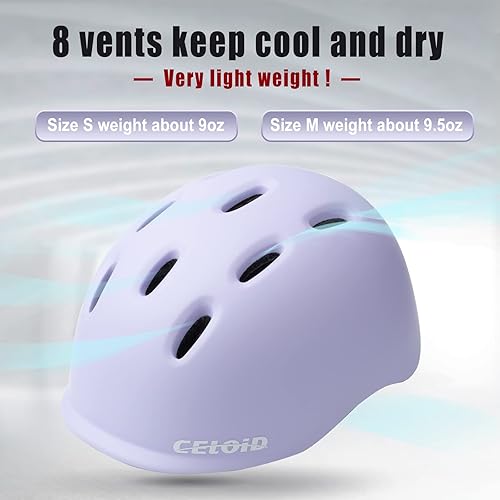 Miniatura 5 de Casco de bicicleta para niños, cascos para niños pequeños para edades 5-8-9-10-12-14-16 años, jóvenes niños y niñas, casco ajustable para niños