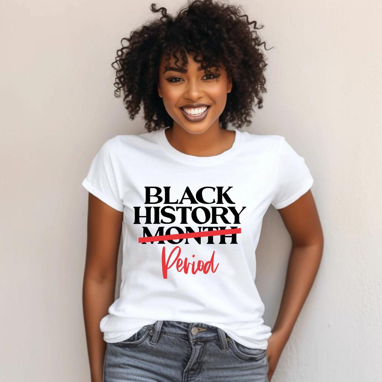 Black History Shirt for Women Black History Month T-Shirt African-American Tee Shirts - Image 4