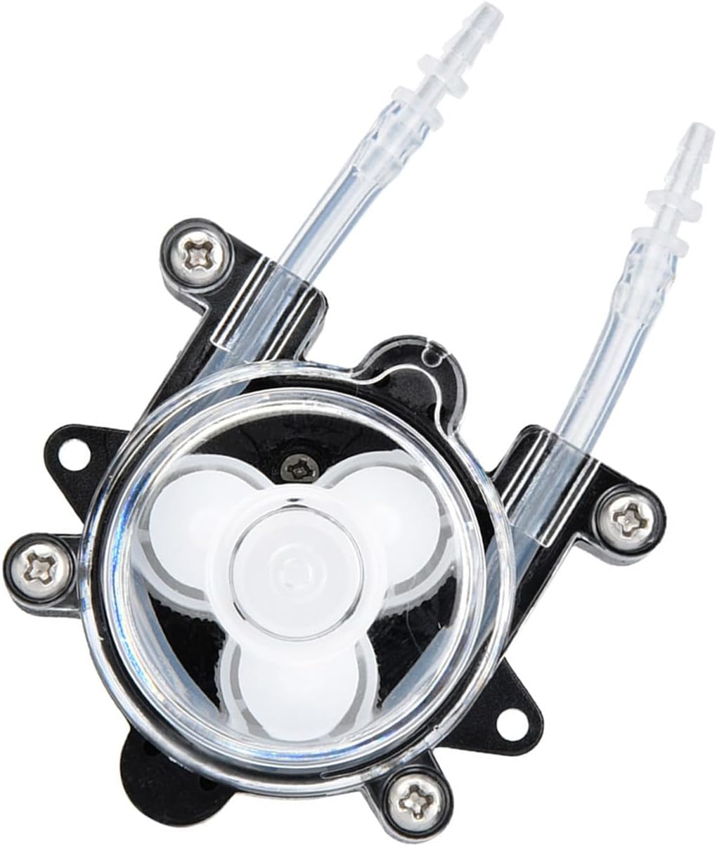 Peristaltic Pump, Biochemical Analysis Accessories Mini Peristaltic Pump for Laboratory Bioengineering G528 DC 12V(Type C) (1 * 3(hose))