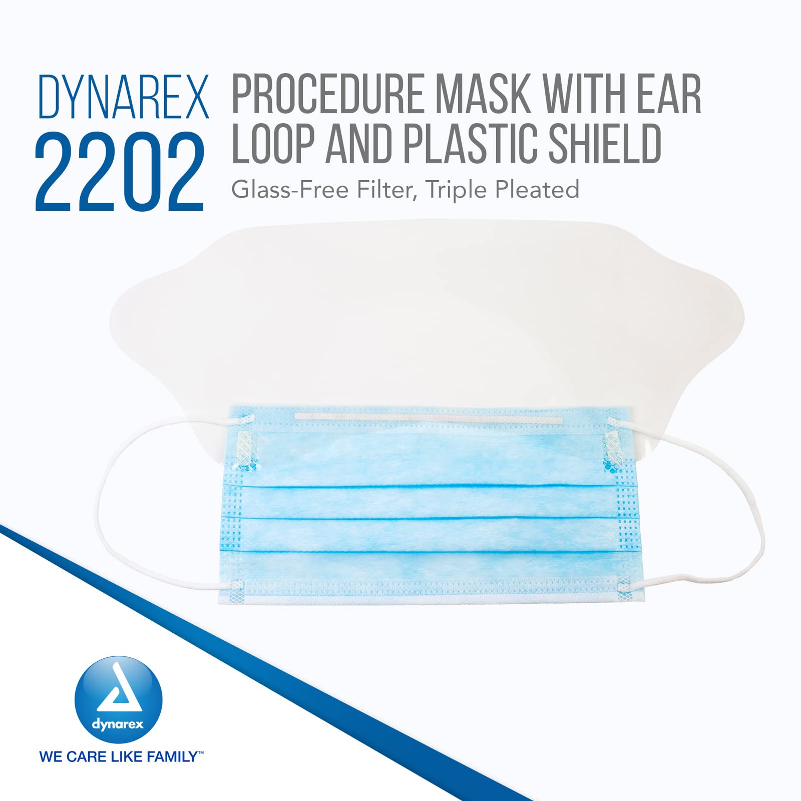 Kimtech M6 Face Mask, With Knitted Earloops, White, 500 per Case