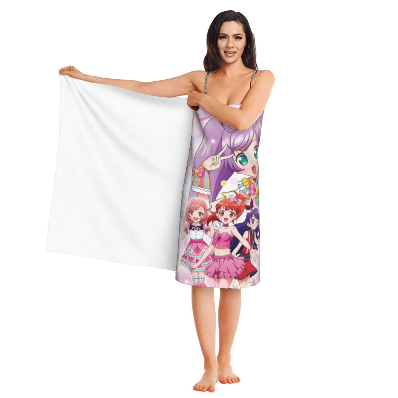 Amazon.co.jp: アイドルタイムプリパラ ビーチタオル バスタオル 大判