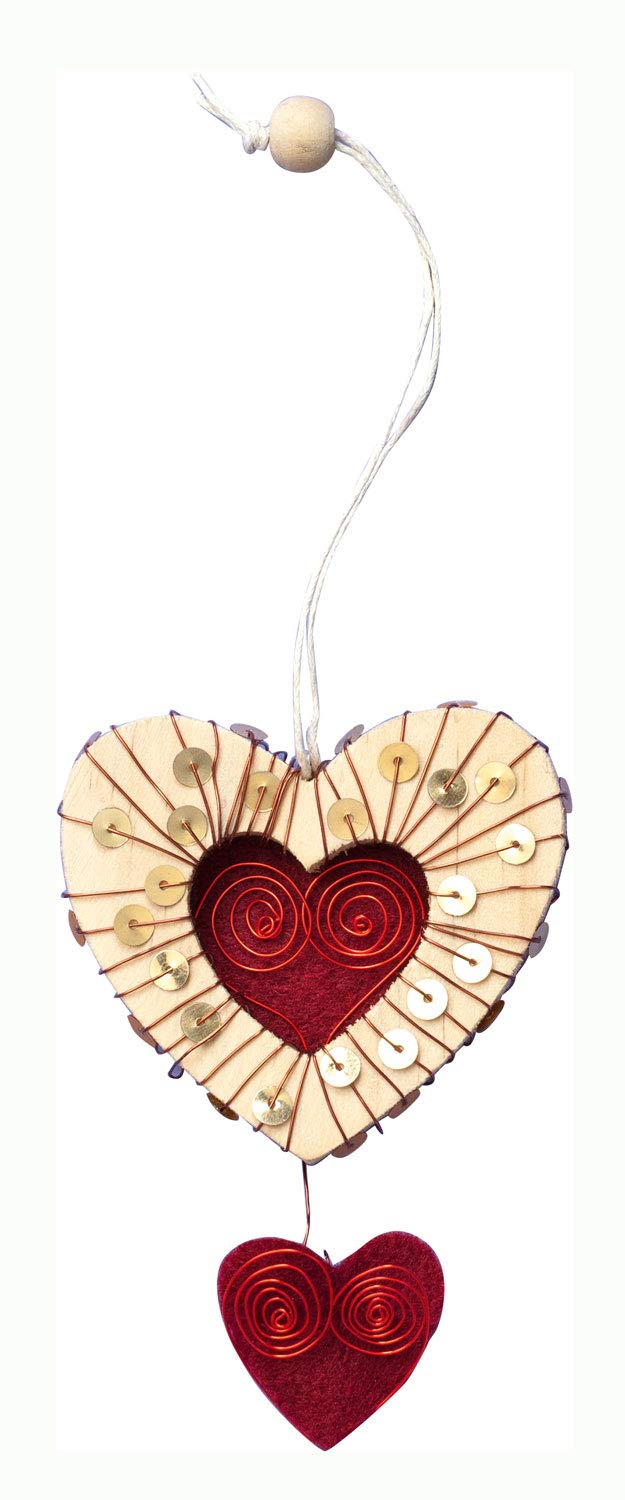 Glorex 9 Piece Artistic Wire Spools of 2 m Assorted Colours, Multicoloured, 17 x 10 x 3 cm, 1 Units