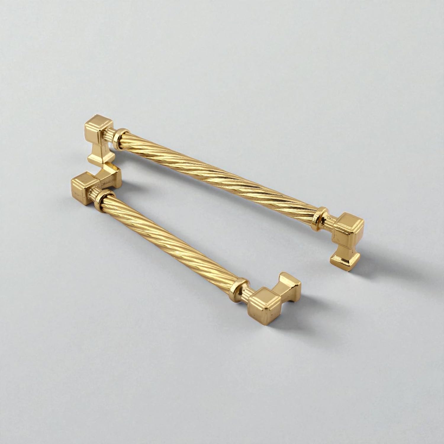 Burma Gold Altın Metal Kulp 128 mm Mobilya Çekmece Mutfak Dolabı Dolap Modern Kapak Kulbu Kulpları