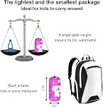 Ultralight 3 Season Kids Sleeping Bag | Indoor/Outdoor 50-70F Sleeping Bag for Kids | Super Lightweight and Ultra Compact Boys and Girls Sleeping Bag
