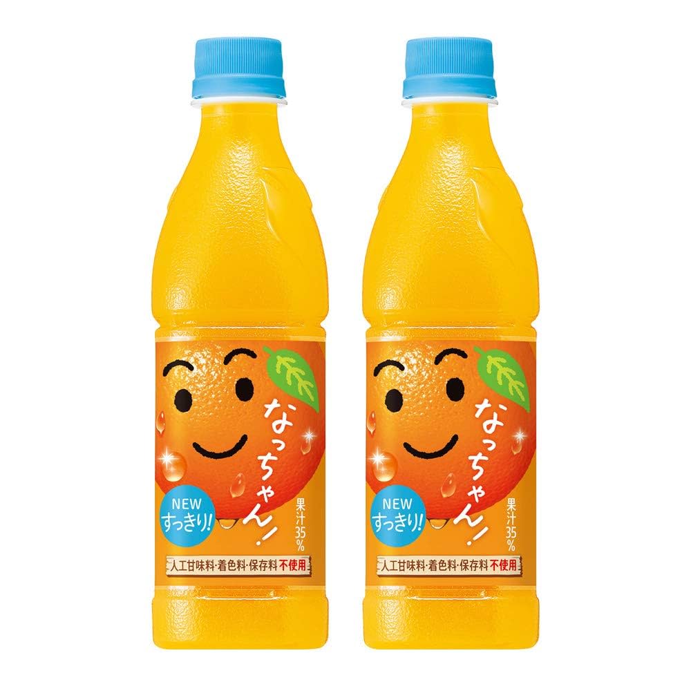 なっちゃん2ケース Amazon | なっちゃん オレンジ 425ml 48本 (2ケース) サントリー