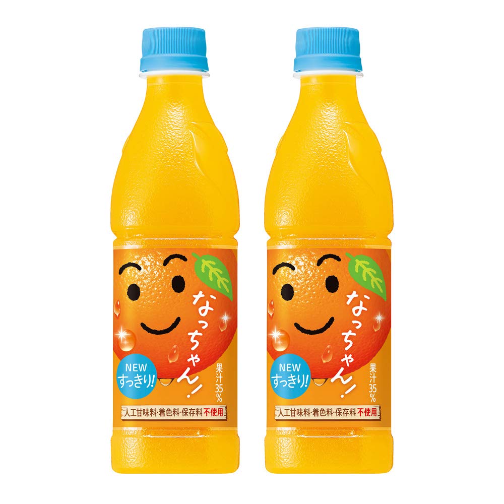 Amazon.co.jp: なっちゃん オレンジ 425ml 48本 (2ケース) サントリー