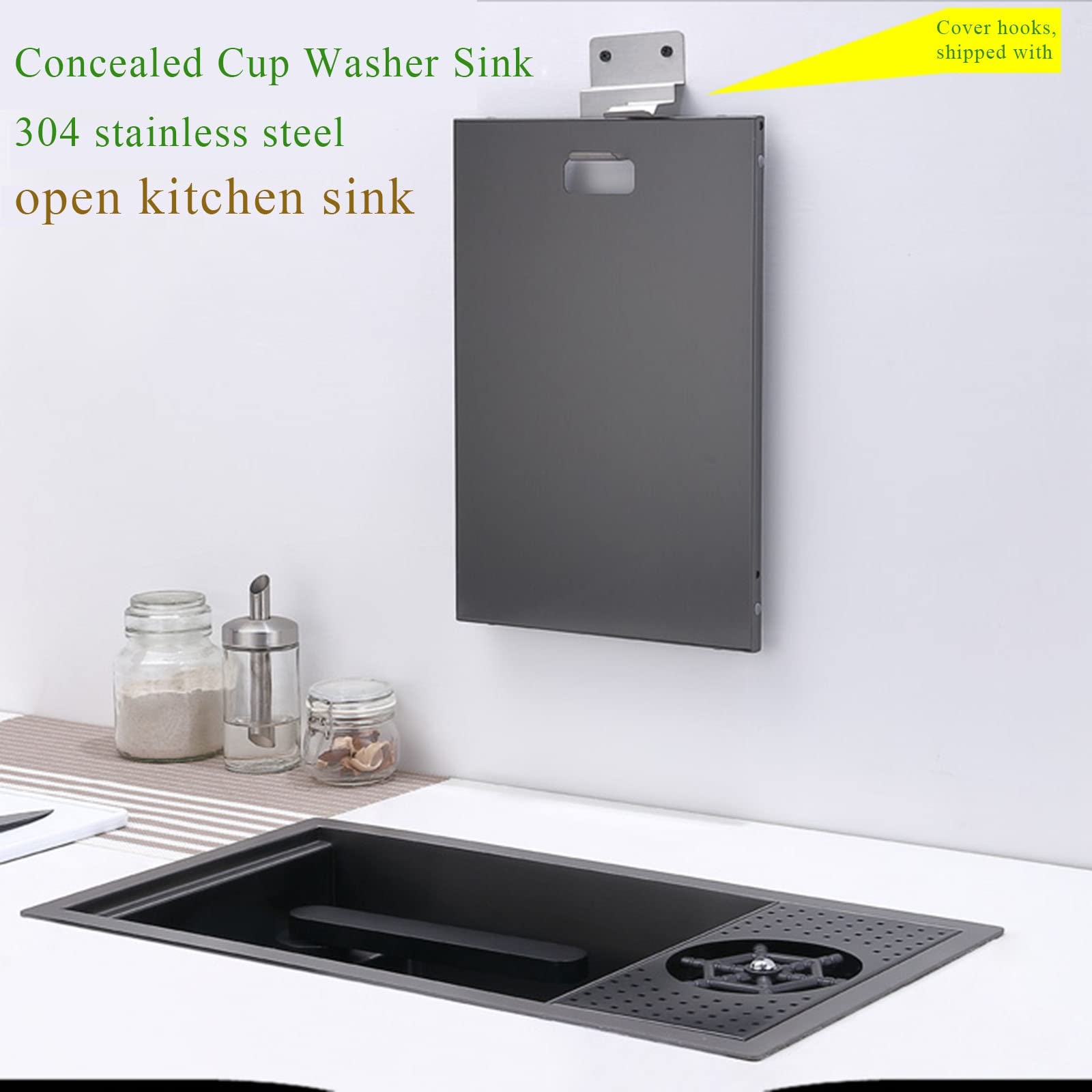 Amazon | キッチンホーム/商業シンク オープンキッチンバーカウンター