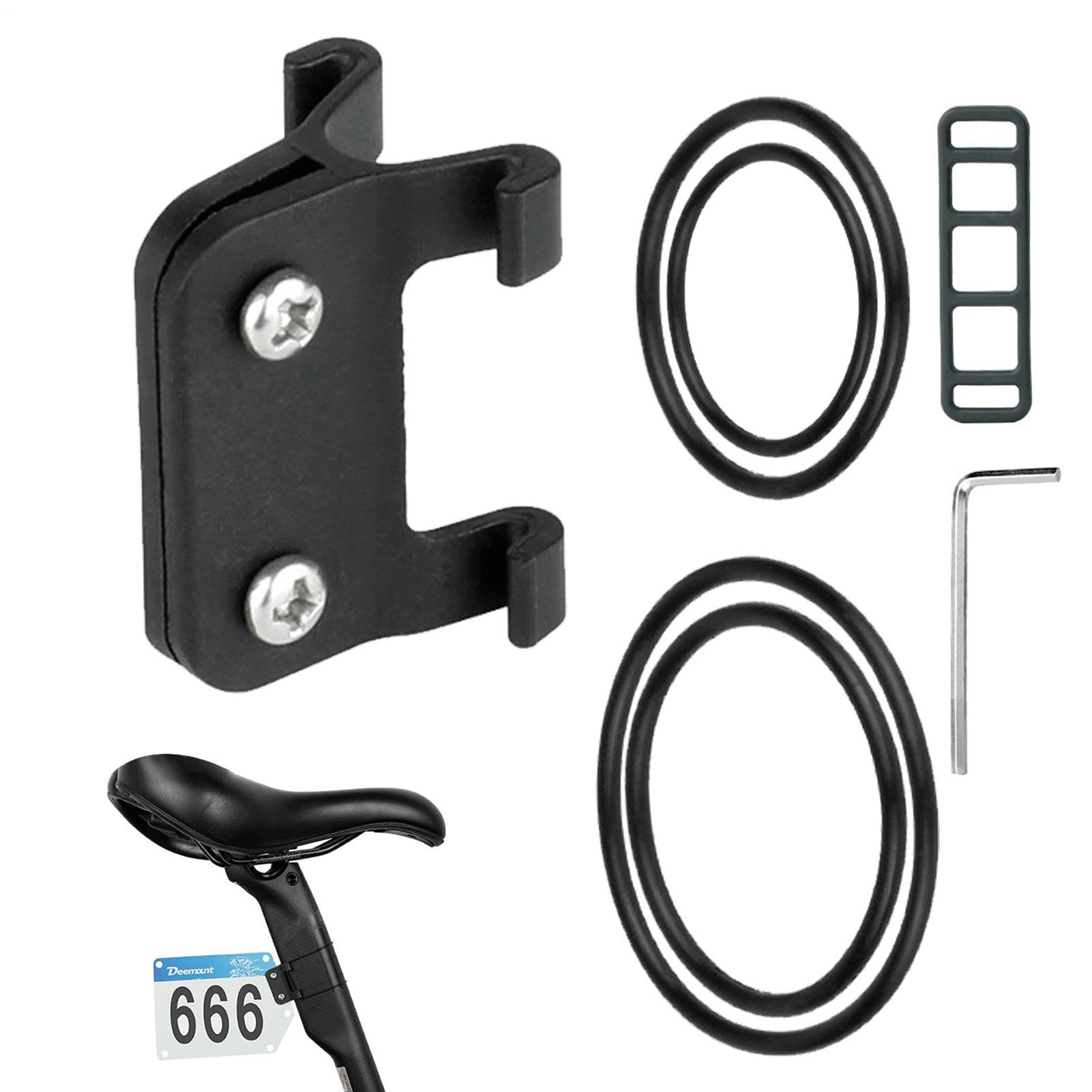 Soporte Dorsales Competición PVC Portanúmeros BTT Placa Bicicleta Montaña Carretera Plegables Accesorios Ciclismo
