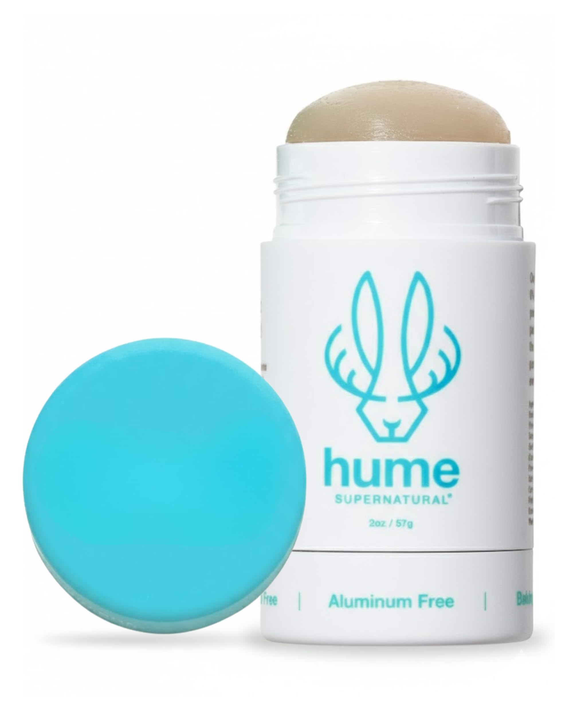 Aluminum Free Deodorant for Women & Men - Safe for Sensitive Skin - Probiotic, Plant-Based, Baking Soda Free, Aloe, & Cactus Flower, Anti Sweat, Stain & Odor - After Rain, 1-Pack