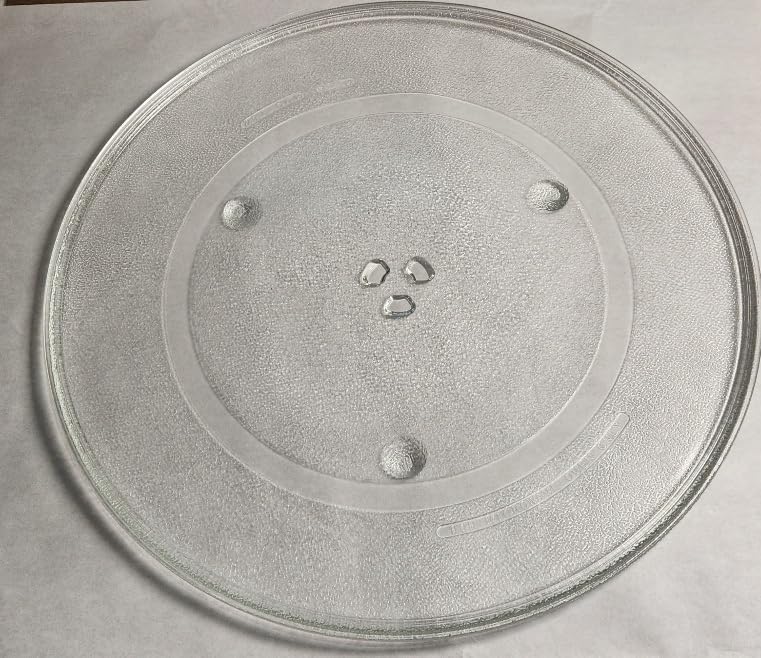 Replacement Microwave Oven Glass Turntable Compatible with Panasonic NN-SE985S, NNSE985S, NN-SN975S, NNSN975S