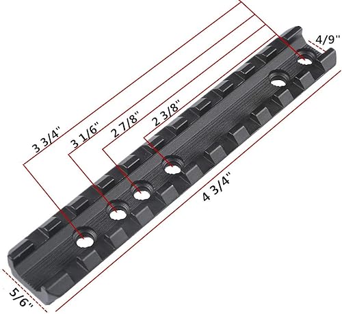 Miniatura 3 de Marlin Lever Action Picatinny Rail Mount para miras y óptica