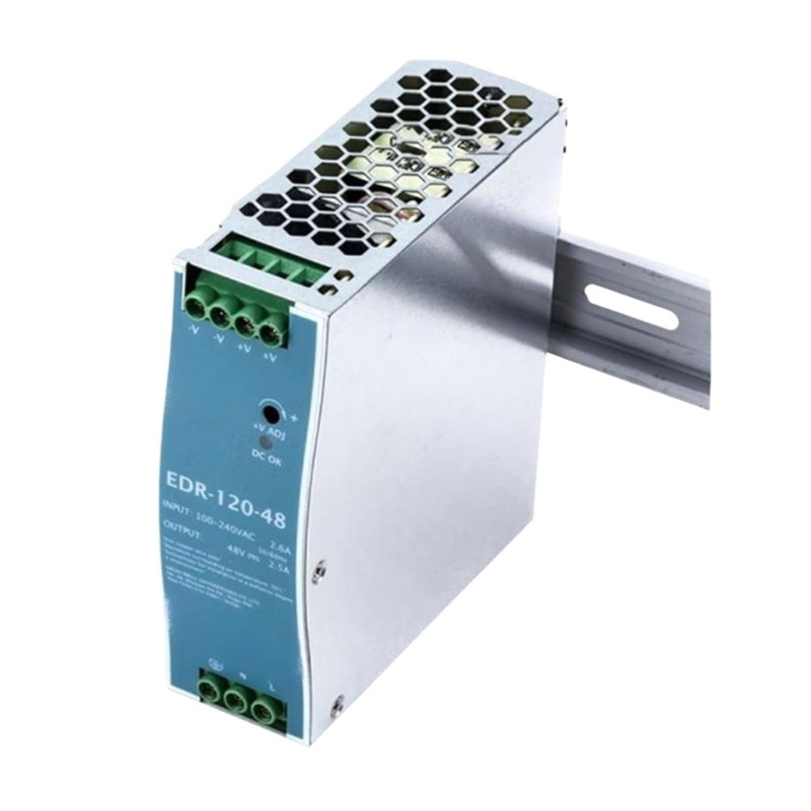 Alimentation Rail DIN EDR-120-48 pour s&eacute;curiser vos syst&egrave;mes automatis&eacute;s