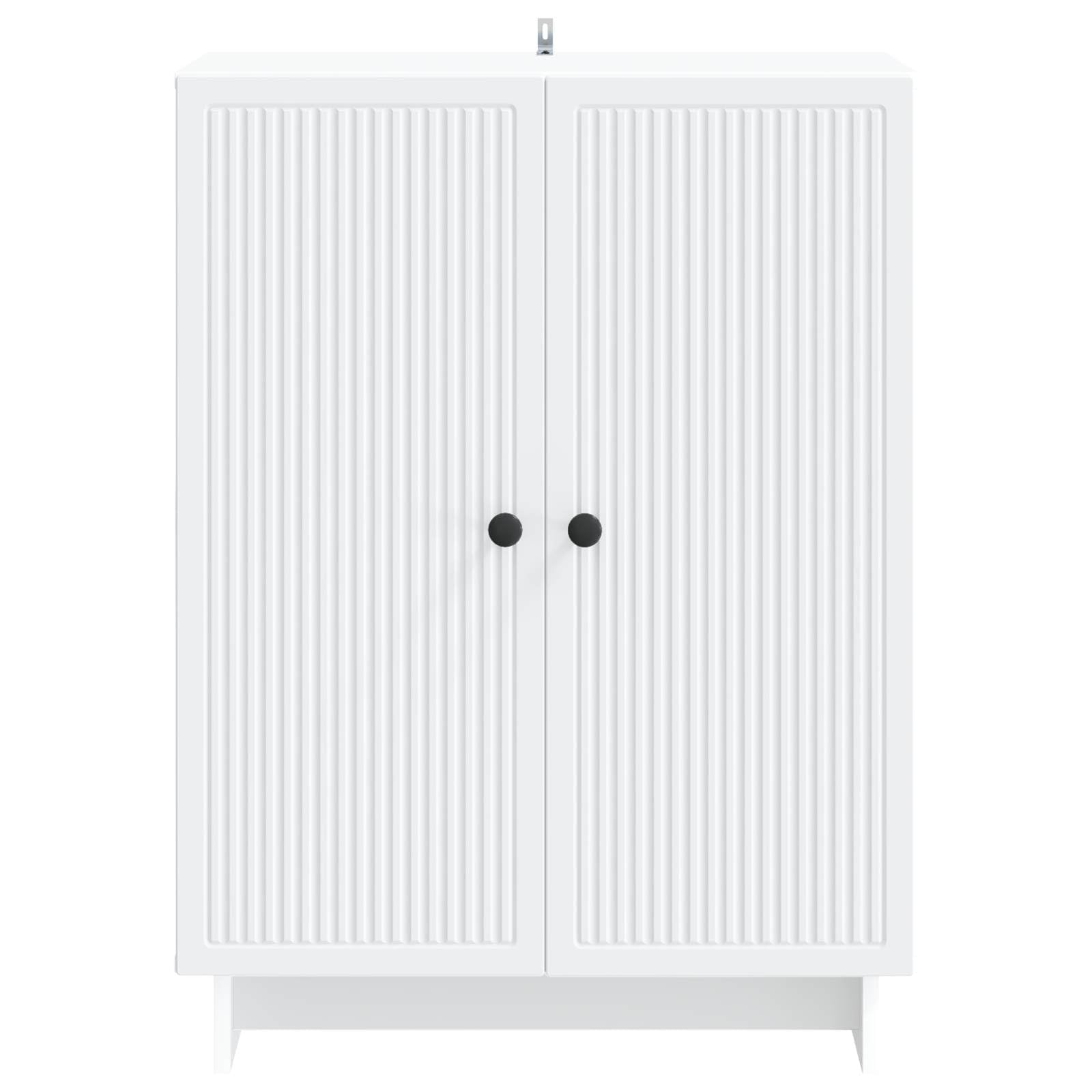 Credenza bianca, 66 x 34,5 x 90 cm, in legno