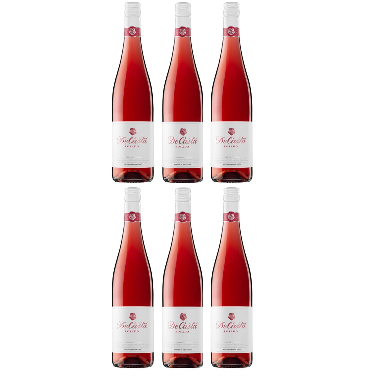 Miguel Torres De Casta Rosado Roséwein Wein Trocken Chile Inkl. FeinWert E-Book (6 x 0,75l)