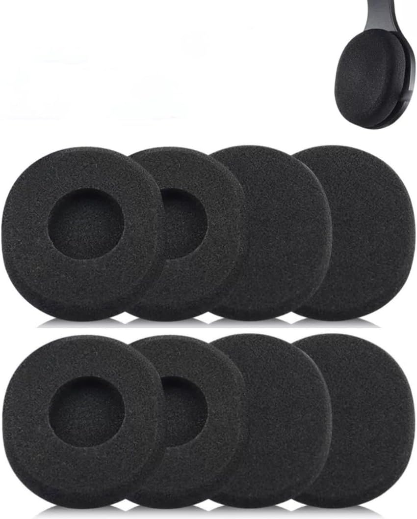 8Pcs Replacement Ear Pads Ear Cushions for Logitech H800
