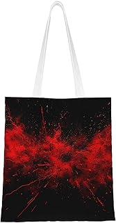 [RFSHOP] エクスプロージョンバースト トートバッグ トートバッグ トートバッグ 洗える ショルダーバッグ トートバッグ トートバッグ トートバッグ レッド/ブラック ブラック フリーサイズ