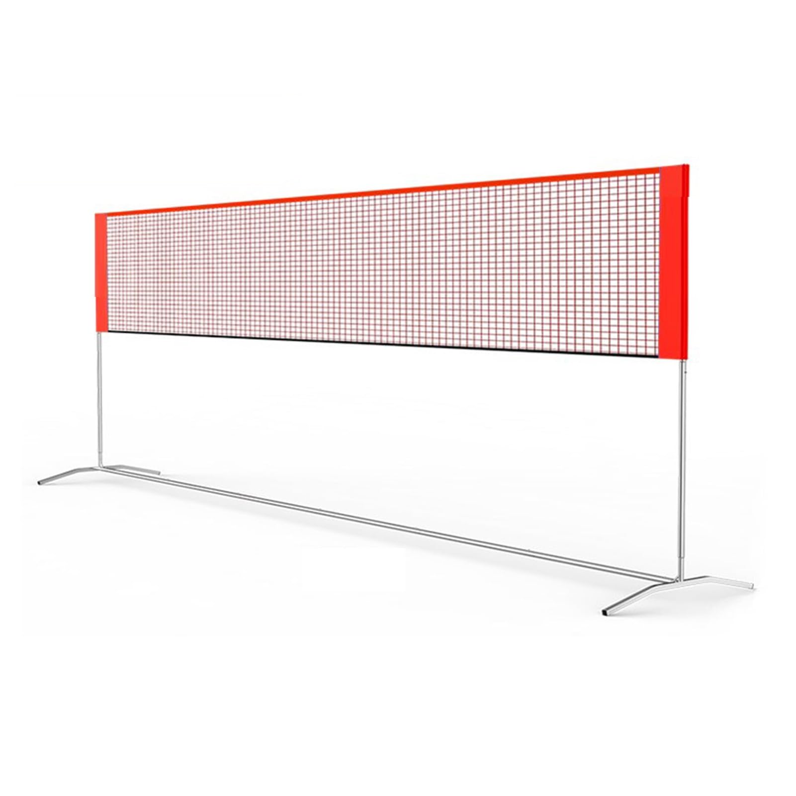 Rete portatile da badminton da tennis, telaio pieghevole autoportante per sport indoor/outdoor, ideale per pallavolo, giochi in spiaggia e attività di allenamento