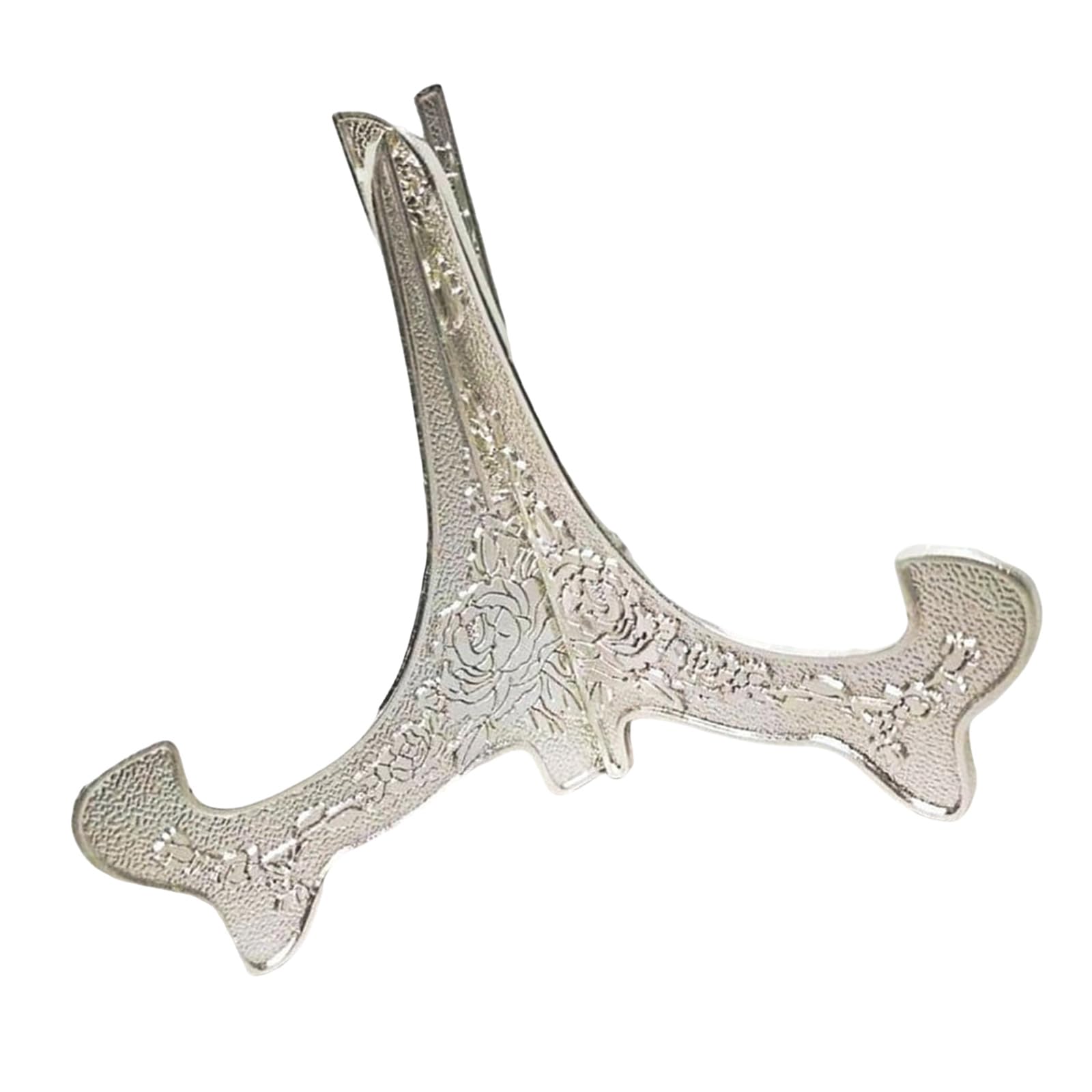 ZEPFJHE Kirsite Base Fashion Display Rack for Dishes and Collectibles Supporting 20Cm to 22Cm Diameter Items Art Exhibition Display