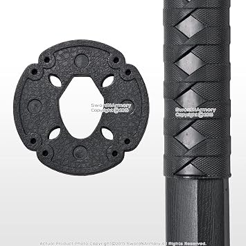Munetoshi 39 in Black Polypropylene Kendo Practice Sword Training Equipment Martial Art