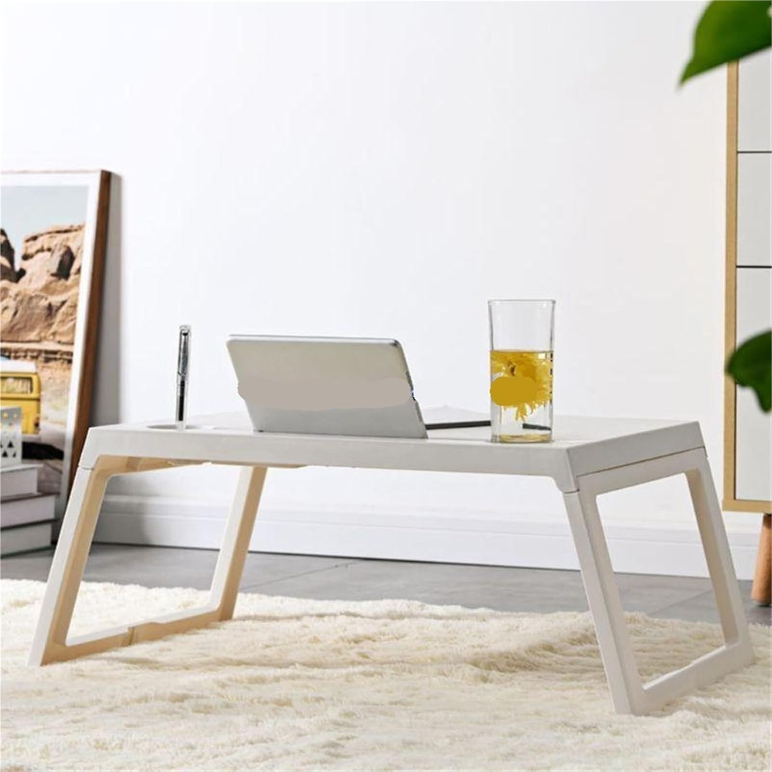 Bed Trays Laptop Table Heavy Load Computer Stand Breakfast Serving Desk for Room