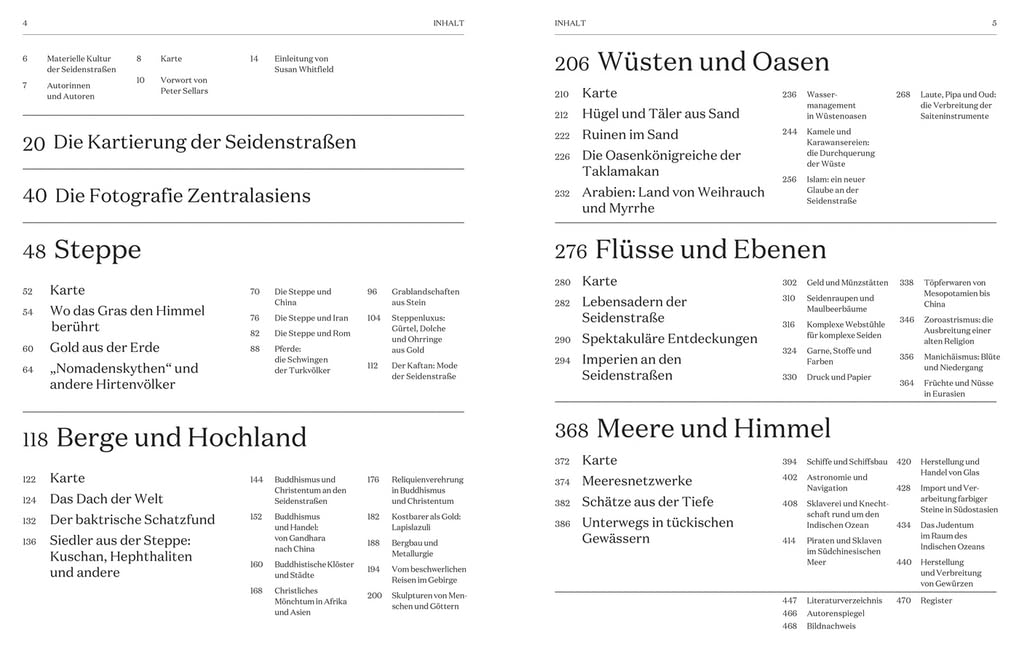 Die Seidenstraße: Landschaften und Geschichte