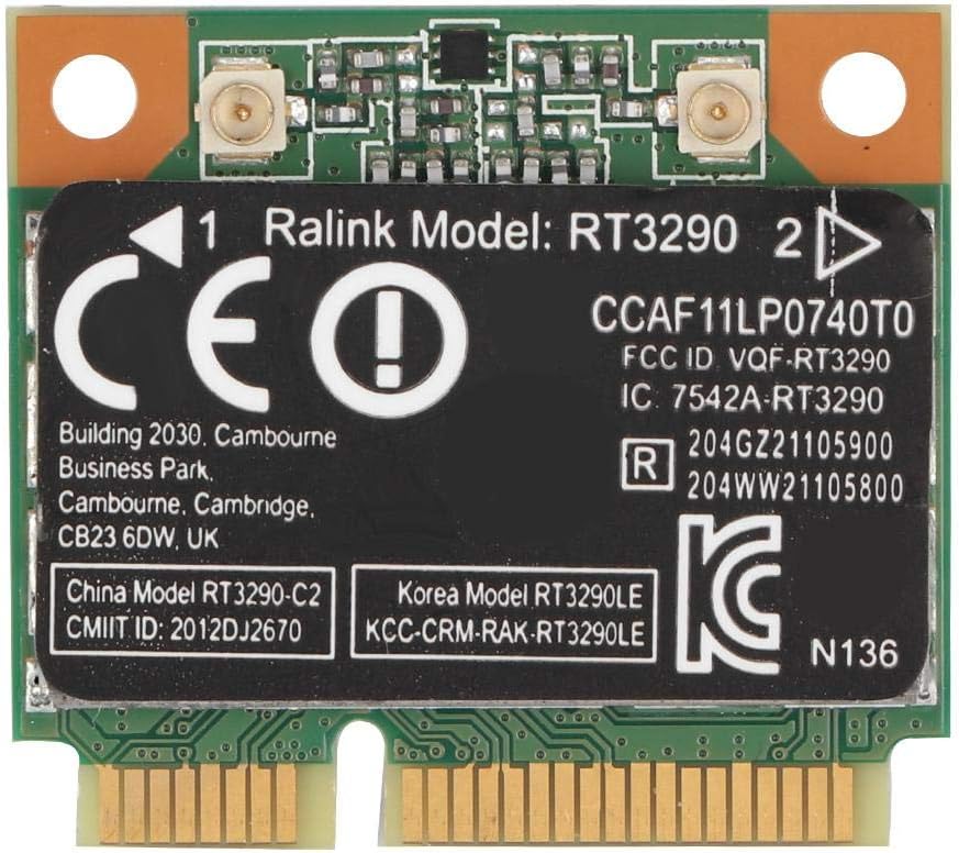 RT3290 Mini PCIe Network Card - 150Mbps High Speed, Bluetooth Enabled