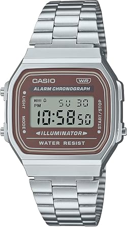 Casio Digital Watch Vintage Series A168 Mens Womens Kids International Model Parallel Import, Bracelet Type