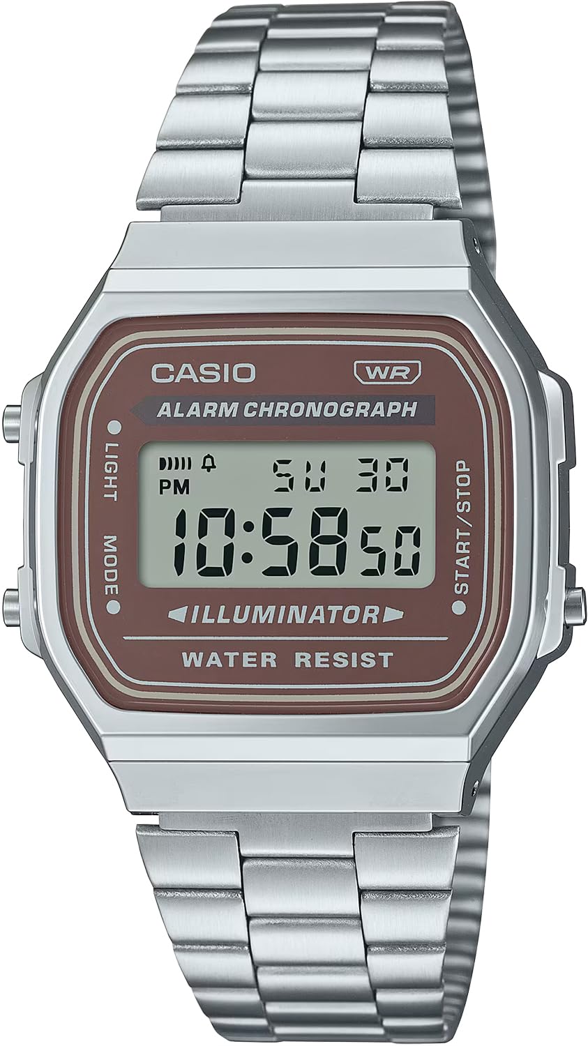 Casio Digital Watch Vintage Series A168 Men's Women's Kids International Model [Parallel Import], Bracelet Type : Clothing, Shoes & Jewelry