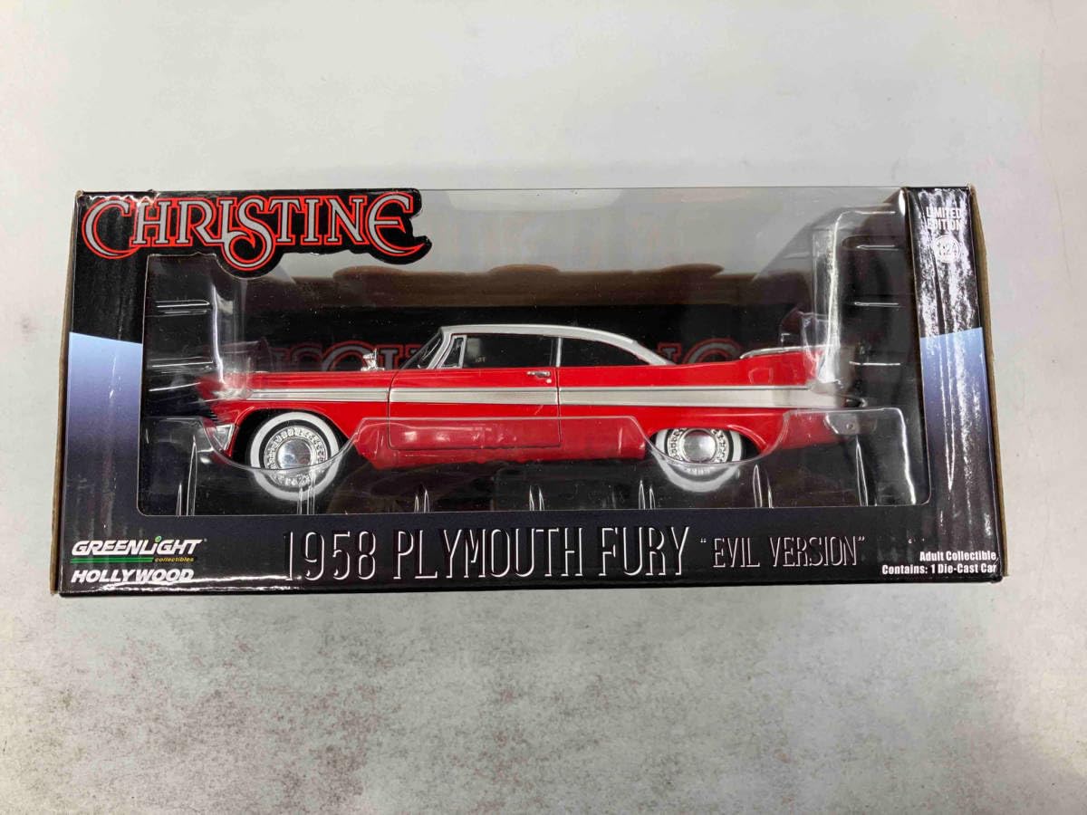 Amazon | 1/24 GREENLIGHT CHRISTINE 1958 Plymouth Fury “EVIL