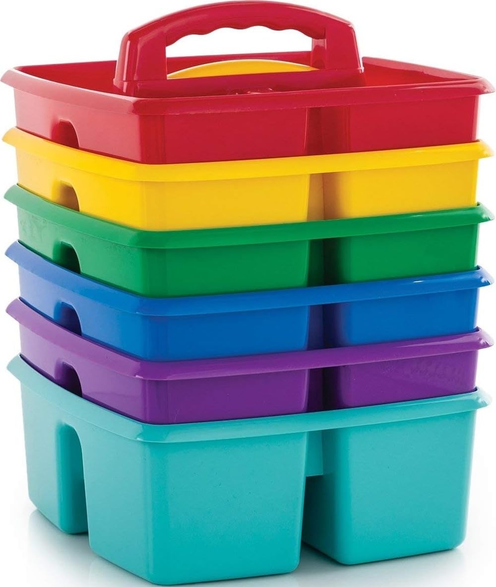 Storex Classroom Caddy 6-Pack
