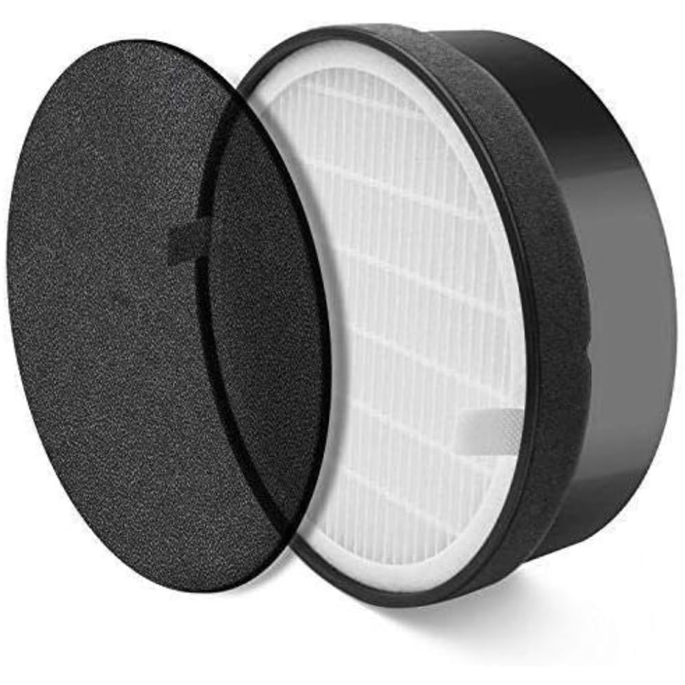 MAUXpIAO LV-H132 Air Purifier Filter Compatible with LEVOIT Air Purifiers, HEPA and Activated Carbon Replacement Filter Set Replacement Filter/A/A