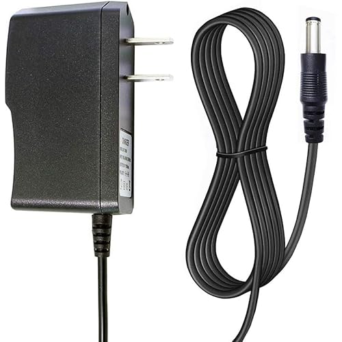 6V Power Adapter Cord for Nordictrack Act Elliptical, Extra Long 6.5 Ft AC Adapter Supply A.C.T. Pro AudioStrider 600 800 900 U300 R400 E5.5 E5.7 E5VI T7SI E7SV CX 920 ASR 630 700 Trainer Bike