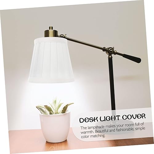 Miniatura 3 de Pantalla de lámpara de pared pantalla cubierta de bombilla pantallas clip en linda lámpara de mesa tela de lino natural pantalla pantalla tambor