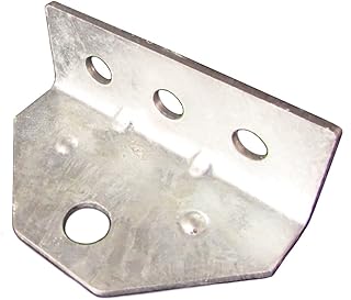 RAParts Swivel Top Angle Bracket Galvanized for Mounting Boat Trailer Bunk Boards to Bolster Bracket