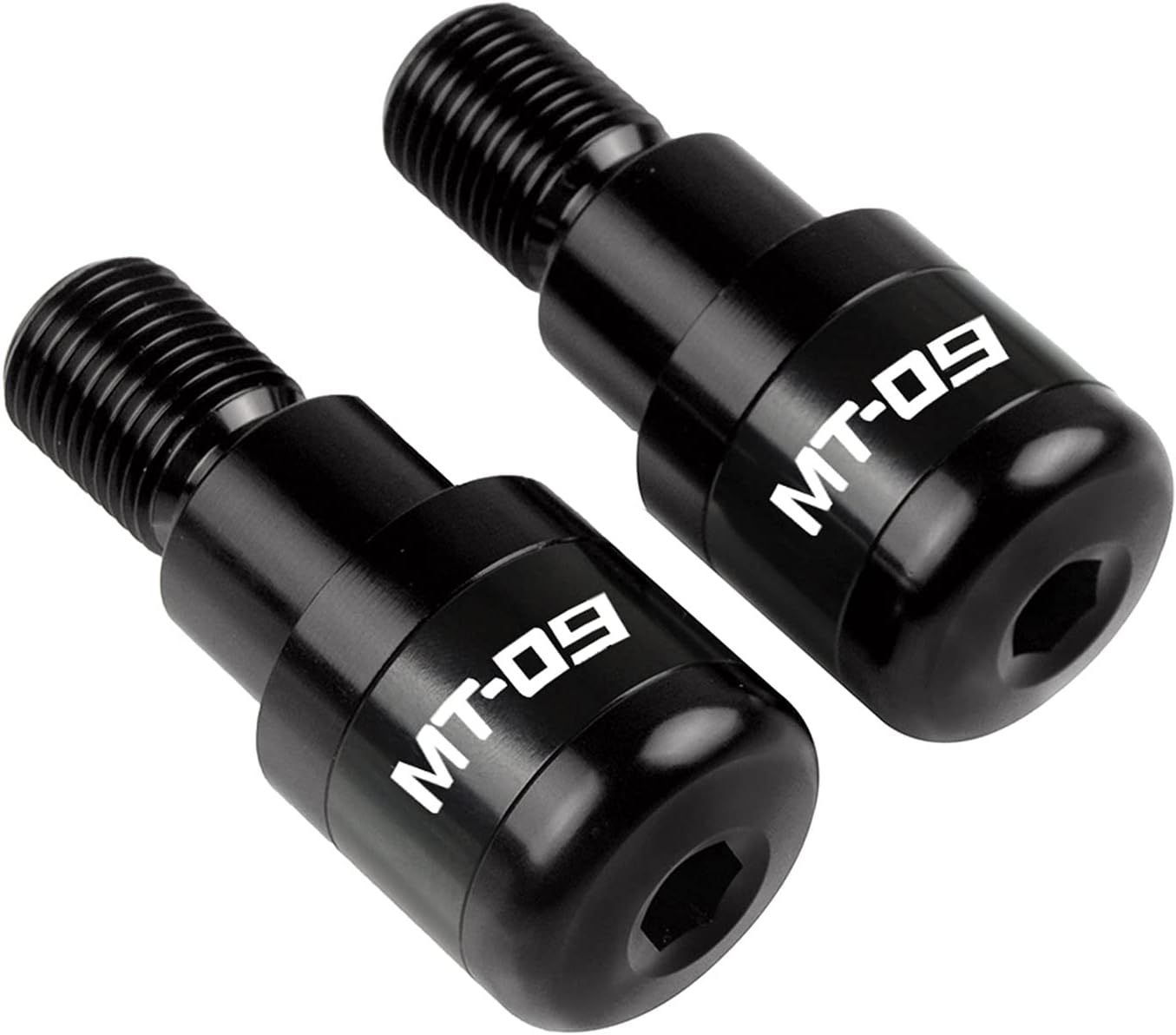 Motorcycle Handlebar Grip Slider Cap Plug Handle Bar End Compatible with Ya ma ha MT09 13 2014-2021 Grips Bar Ends