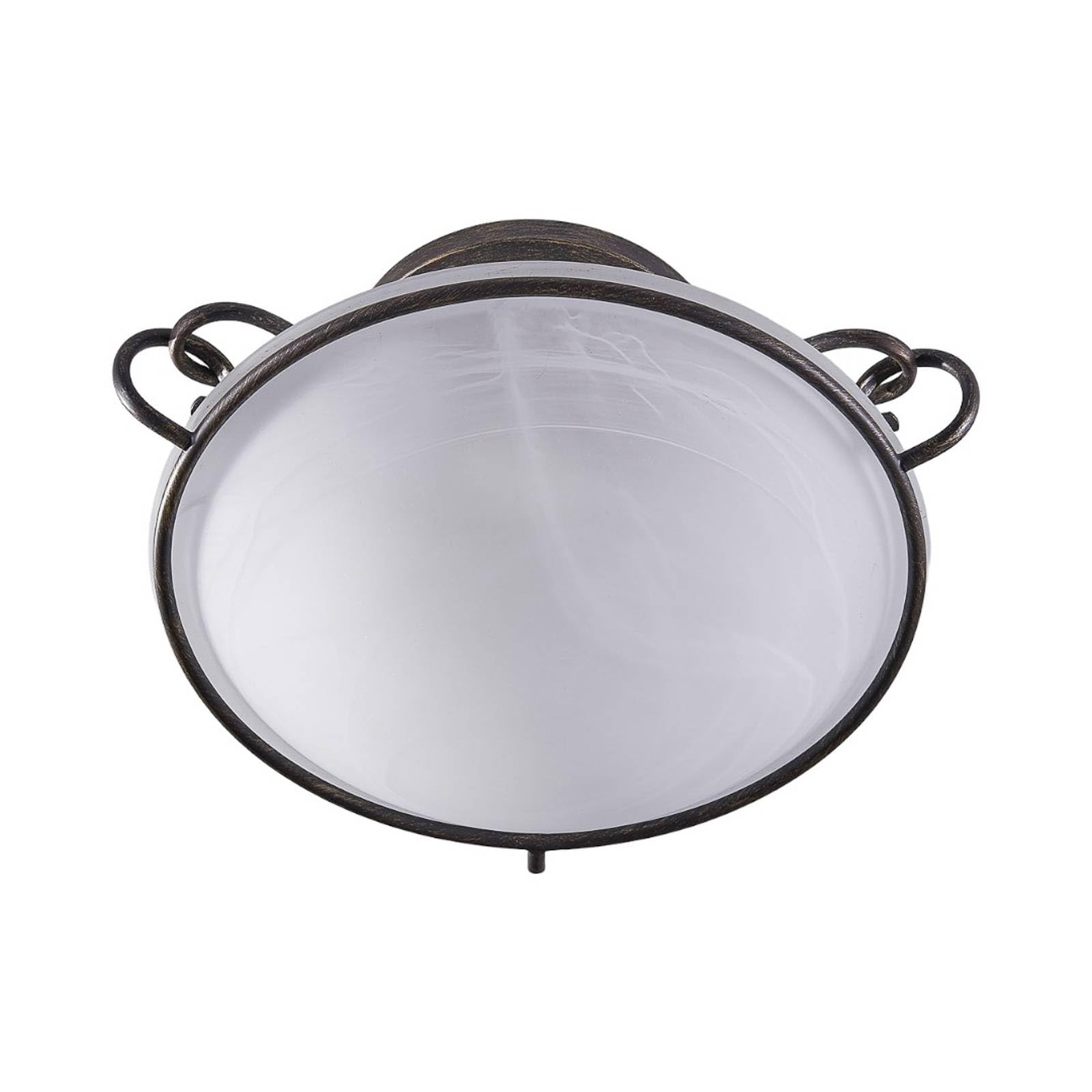 Lindby Deckenlampe Rando | Deckenlampe für Landhaus-Look (Vintage Rustikal)