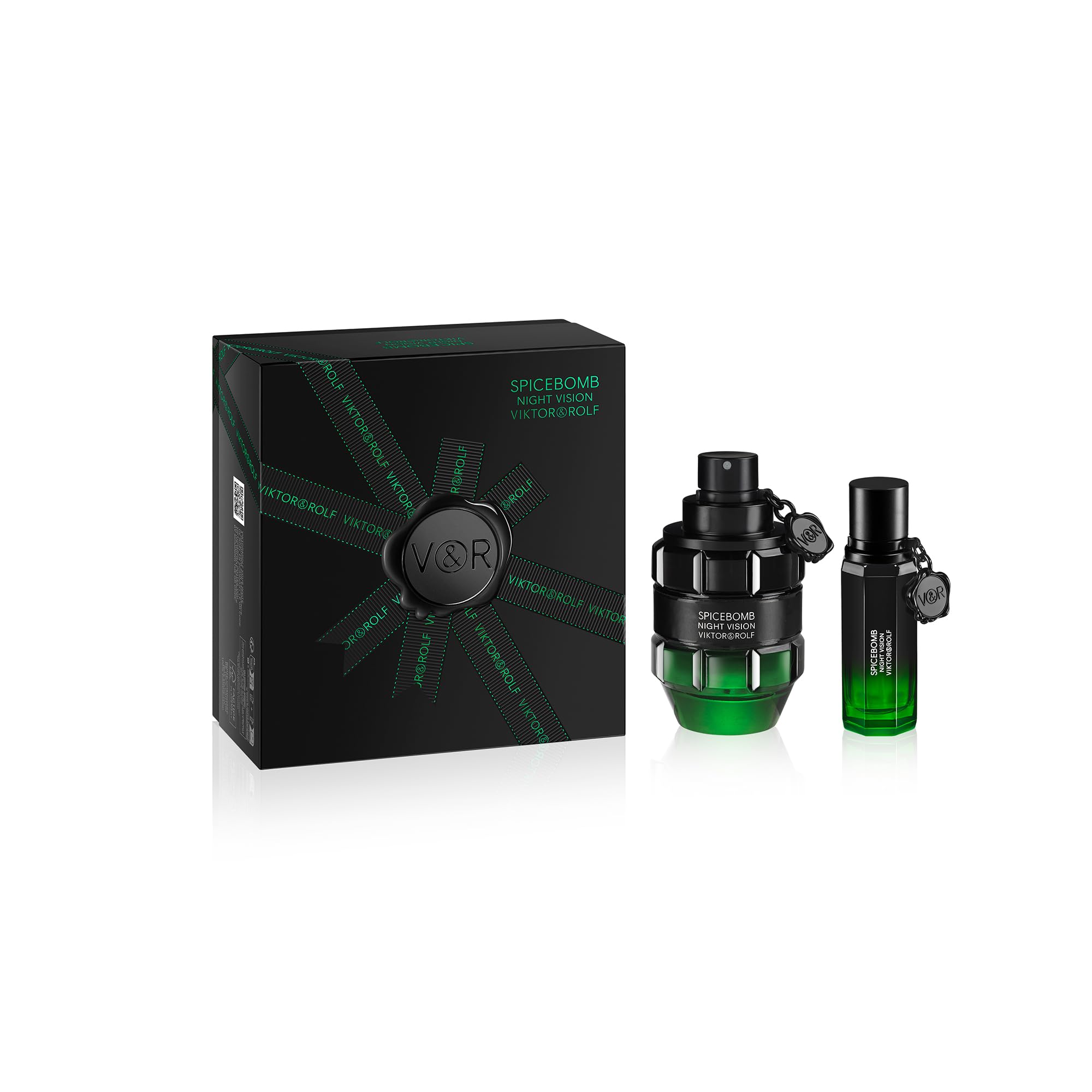 Viktor & RolfSpicebomb Night Vision Eau de Toilette 90ml Gift Set 2023 (Contains 90ml EDT and 20ml Travel Spray)