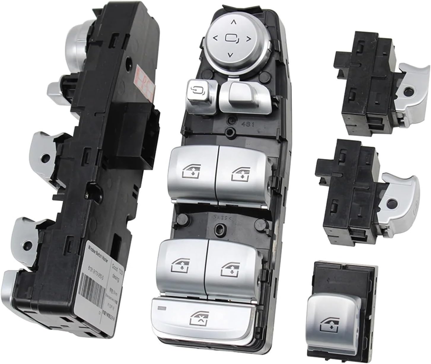 Power Window Switch Button Compatible for BMW 3 5 7 X5 X6 F30 F35 F25 F26 F07 F10 F18 F01 F02(Model B 4pcs Set)