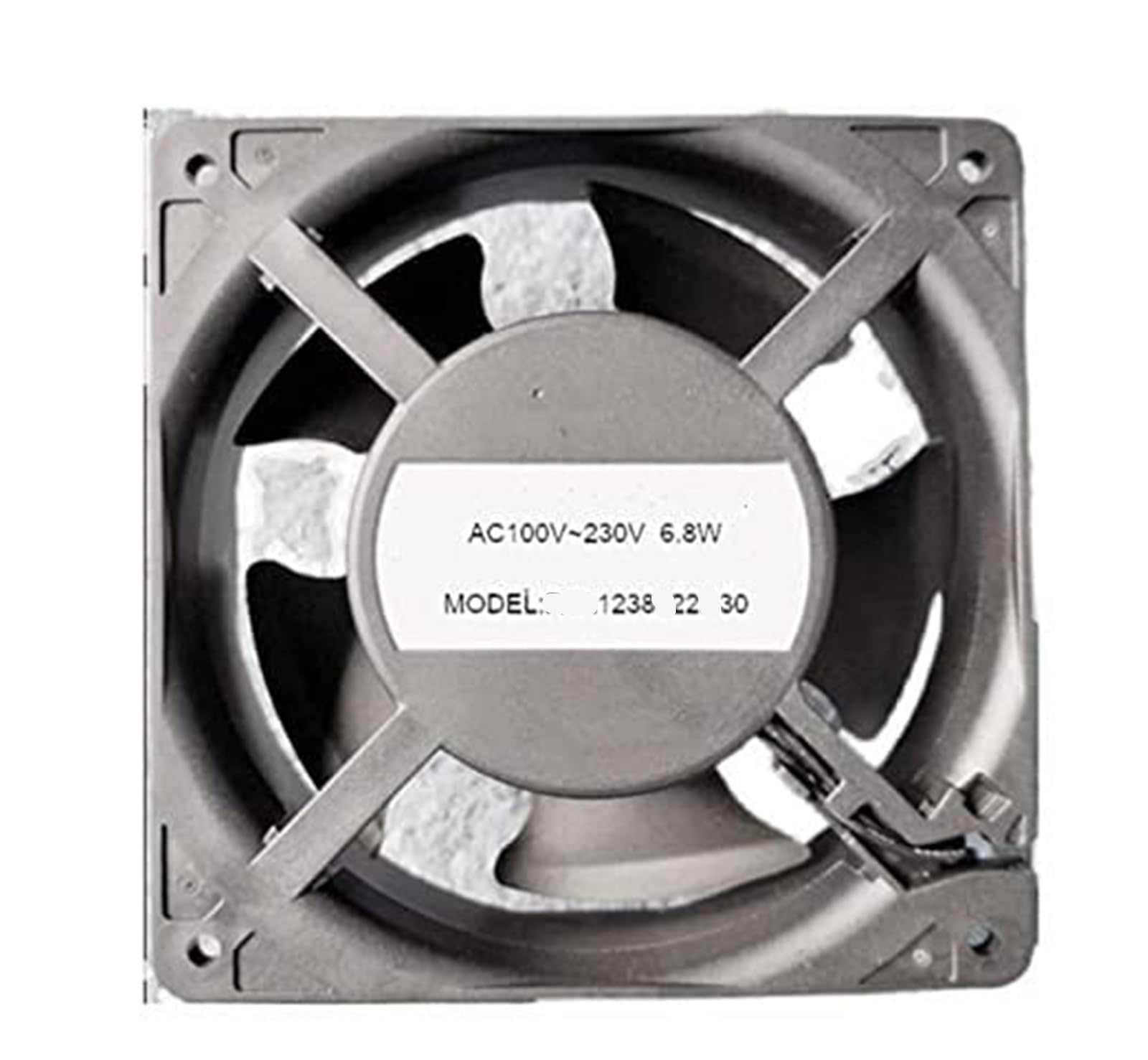 Ventola di raffreddamento 12038, 100 V-230 V, 6,8 W, 120 x 120 x 38 mm