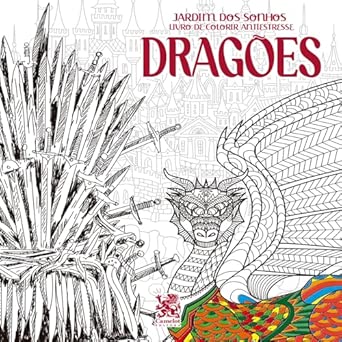 Livro Jardim dos Sonhos Dragões